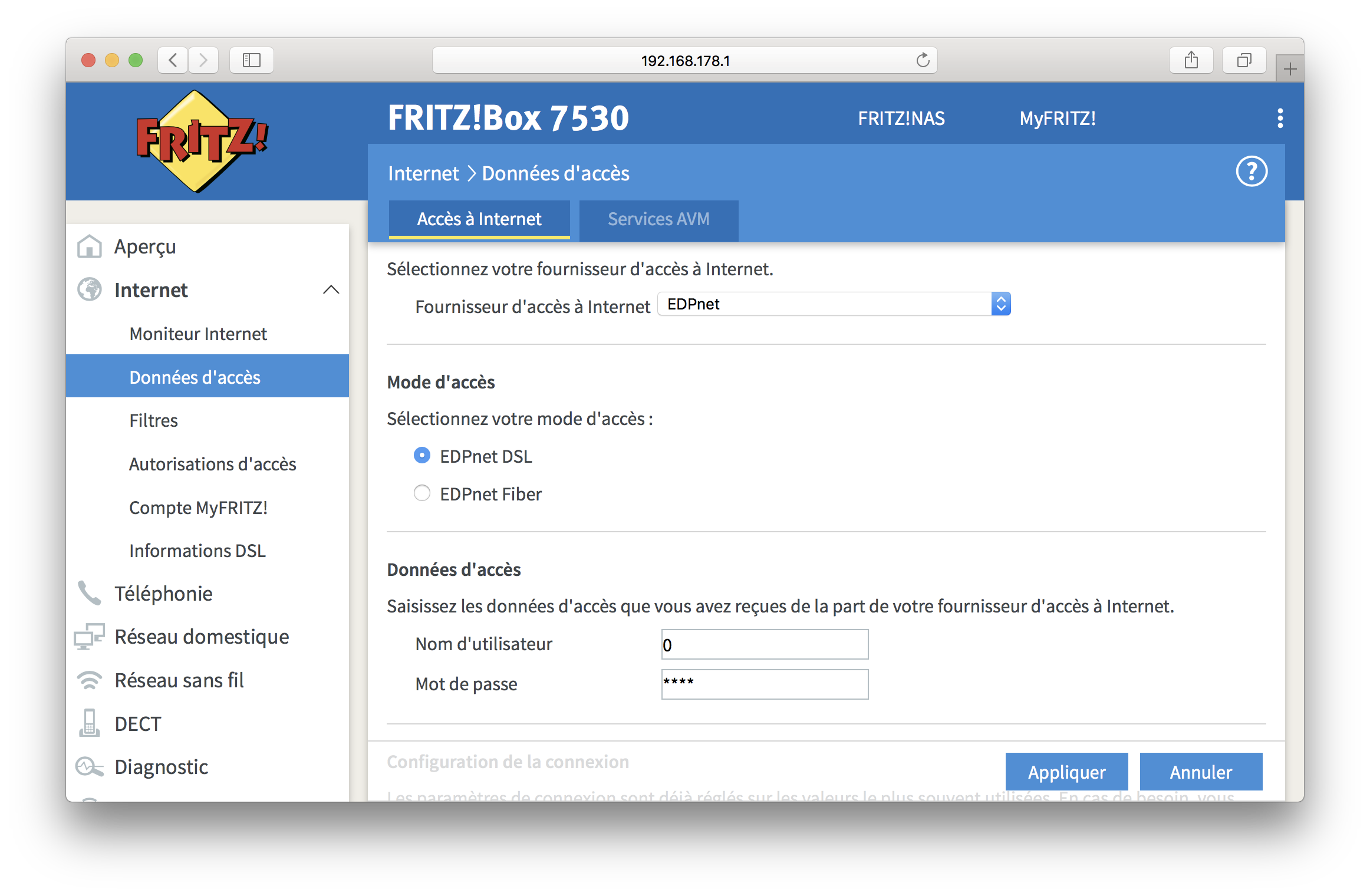 Comment configurer ma FRITZ!Box en mode bridge